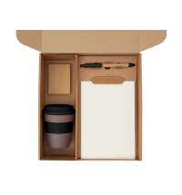 Набор &laquo;Halm&raquo; с блокнотом, ручкой и стаканом