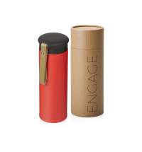 Набор &laquo;Draftea&raquo; с блокнотом, ручкой, термосом и чаем