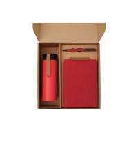 Набор &laquo;Draftea&raquo; с блокнотом, ручкой, термосом и чаем