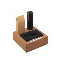 Набор &laquo;Draftea&raquo; с блокнотом, ручкой, термосом и чаем