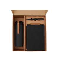 Набор &laquo;Draftea&raquo; с блокнотом, ручкой, термосом и чаем