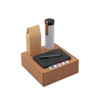 Набор &laquo;Draftea&raquo; с блокнотом, ручкой, термосом и чаем