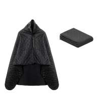 Плед-пончо 2-в-1 &laquo;Cappy&raquo; с капюшоном и мешком