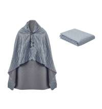 Плед-пончо 2-в-1 &laquo;Cappy&raquo; с капюшоном и мешком