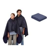 Плед-пончо 2-в-1 &laquo;Cappy&raquo; с капюшоном и мешком