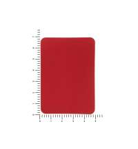 Патч &laquo;Прямоугольный&raquo;, soft-touch