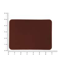 Патч &laquo;Прямоугольный&raquo;, nubuk