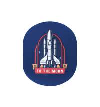 Патч &laquo;Овал&raquo;, soft-touch