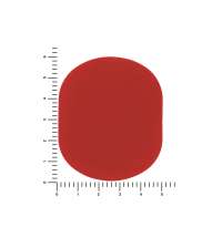 Патч &laquo;Овал&raquo;, soft-touch