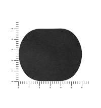 Патч &laquo;Овал&raquo;, nubuk