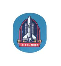 Патч &laquo;Овал&raquo;, nubuk