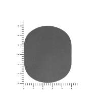 Патч &laquo;Овал&raquo;, nubuk