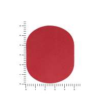 Патч &laquo;Овал&raquo;, nubuk