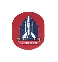 Патч &laquo;Овал&raquo;, nubuk