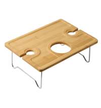 Набор для пикника Fabar сумка-холодильник и бамбуковый столик на ножках