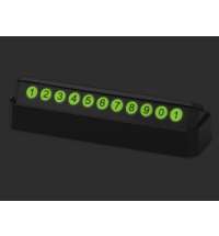 Парковочная визитка &laquo;Tempark&raquo; v.2 с люминесцентной подсветкой