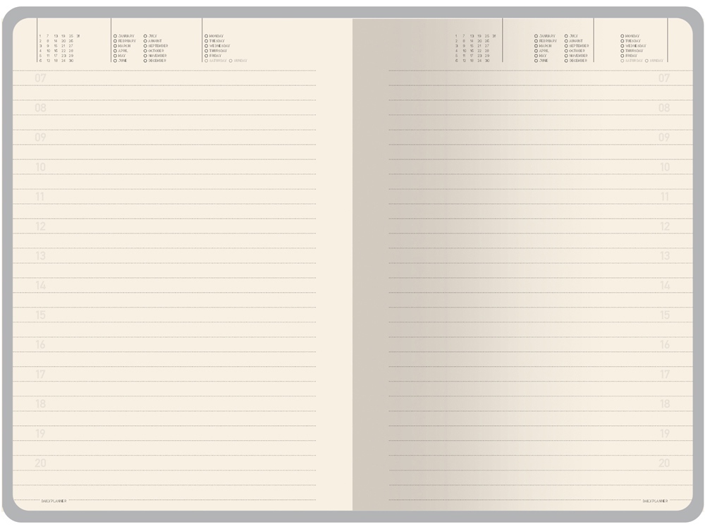 Ежедневник недатированный А5 &laquo;Megapolis Nebraska Flex&raquo;