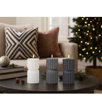 Набор свечей с гранями &laquo;Vela&raquo;