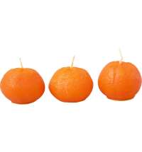 Набор свечей &laquo;Мандарины в сетке&raquo;, без аромата