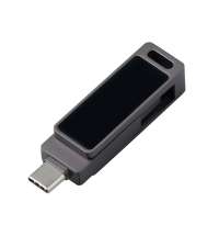 USB3.0/ Type-C флешка 2в1 на 64 ГБ &laquo;Спинлайт&raquo; с подсветкой