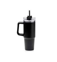 Термокружка &laquo;Крэнстон&raquo; с трубочкой и поворотной крышкой, 850 мл