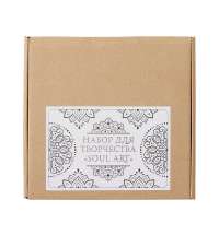 Набор для творчества мандалы из гипса &laquo;Soul Art&raquo;