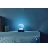 Светильник с часами и световым будильником Mina Sunrise