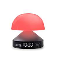 Светильник с часами и световым будильником Mina Sunrise