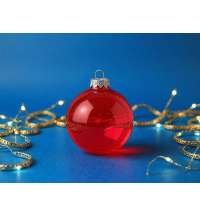 Стеклянный елочный шар &laquo;Frozi&raquo;