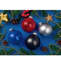 Стеклянный елочный шар &laquo;Frozi&raquo;