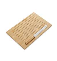 Разделочная доска из бамбука &laquo;Круста&raquo; с хлебным ножом