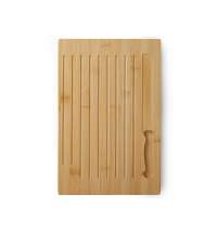 Разделочная доска из бамбука &laquo;Круста&raquo; с хлебным ножом