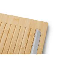 Разделочная доска из бамбука &laquo;Круста&raquo; с хлебным ножом