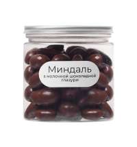 Миндаль в молочной шоколадной глазури &laquo;Glazura&raquo;, 140 гр