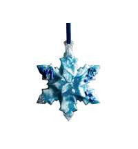 Елочная игрушка Снежинка