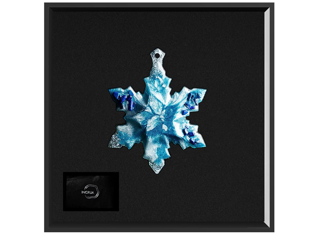 Елочная игрушка Снежинка