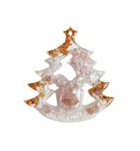 Набор елочных игрушек: Снегирь, Олень, Ель