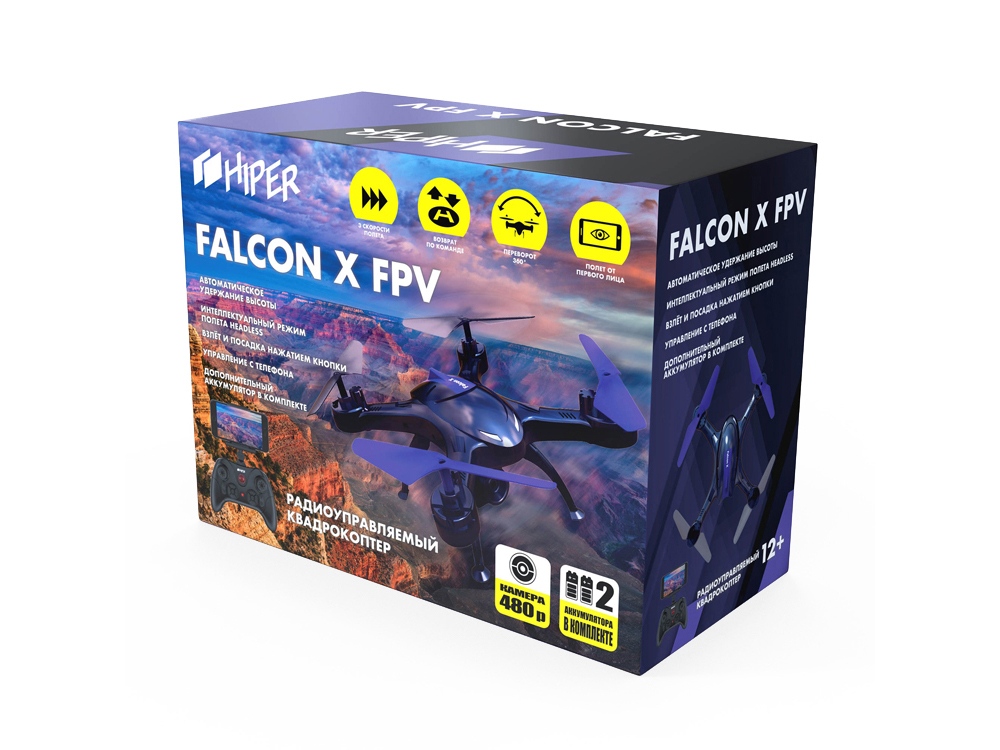 Радиоуправляемый квадрокоптер &laquo;FALCON X FPV&raquo;