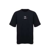 Футболка оверсайз &laquo;Vienna&raquo; унисекс с нанесением Трафарет Скульптура 2 цвета, размер S