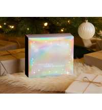 Подарочная коробка с голографическим шубером &laquo;Aurora&raquo;, L