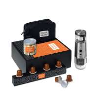 Подарочный набор «Re:y. Boost» с кофемашиной, капсулами и косметичкой