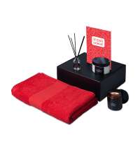 Подарочный набор &laquo;Re:y. Care&raquo; с полотенцем, солью для ванны и диффузором