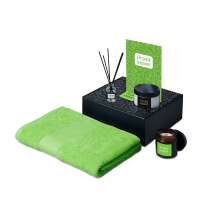 Подарочный набор &laquo;Re:y. Care&raquo; с полотенцем, солью для ванны и диффузором