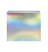 Подарочная коробка с голографическим шубером &laquo;Aurora&raquo;, L