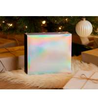 Подарочная коробка с голографическим шубером &laquo;Aurora&raquo;, L