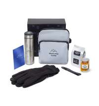 Подарочный набор &laquo;Re:m. Step&raquo;  с термосом, перчатками и сумкой