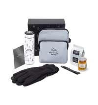 Подарочный набор &laquo;Re:m. Step&raquo;  с термосом, перчатками и сумкой