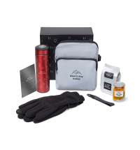 Подарочный набор &laquo;Re:m. Step&raquo;  с термосом, перчатками и сумкой