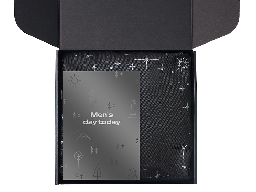 Подарочный набор &laquo;Re:m. Step&raquo;  с термосом, перчатками и сумкой