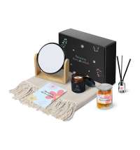 Подарочный набор &laquo;Re:f. Shelter&raquo;  с пледом, зеркалом, свечой и диффузором